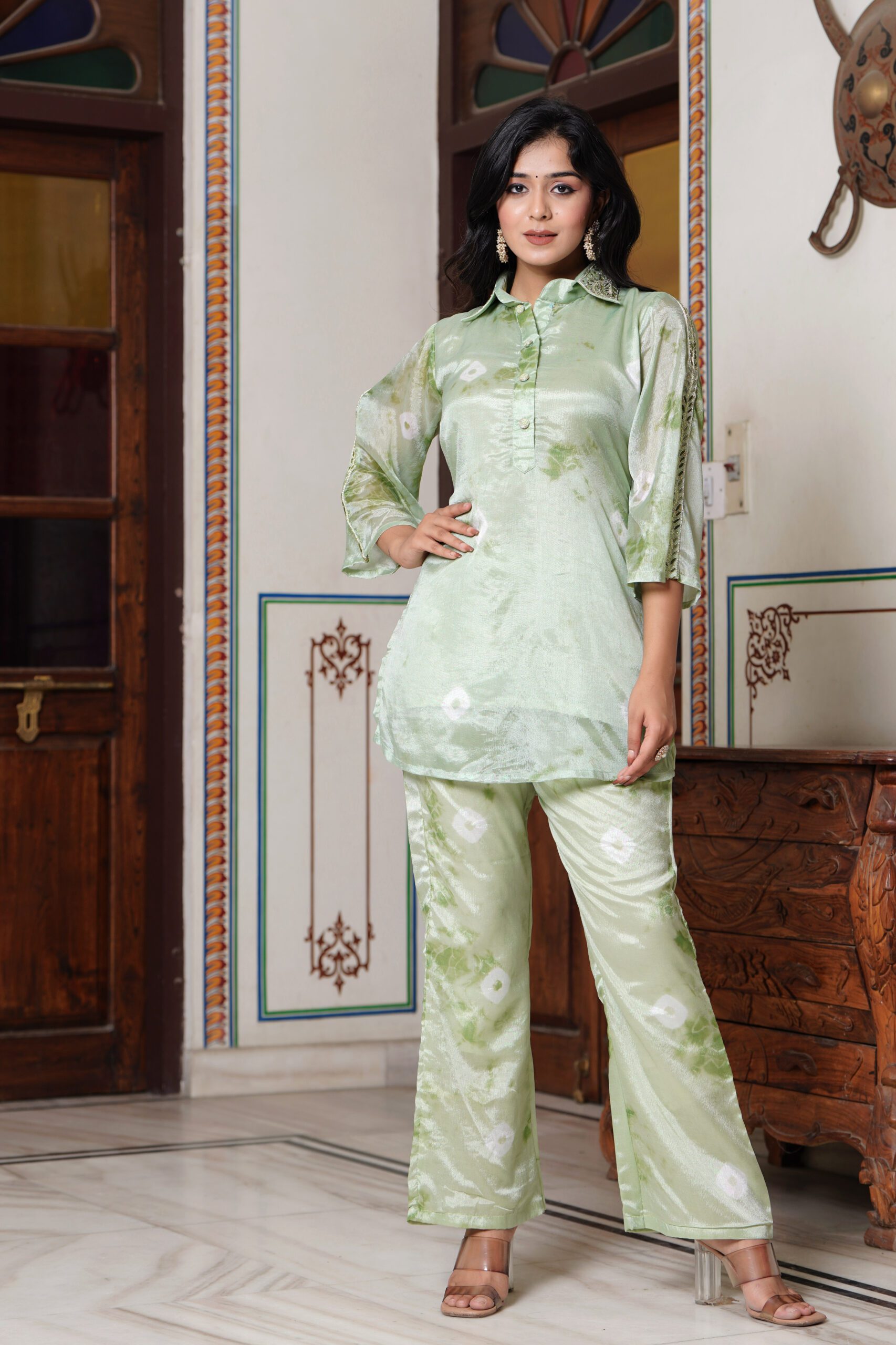 Green Boho Bloom Co-ords - Image 5