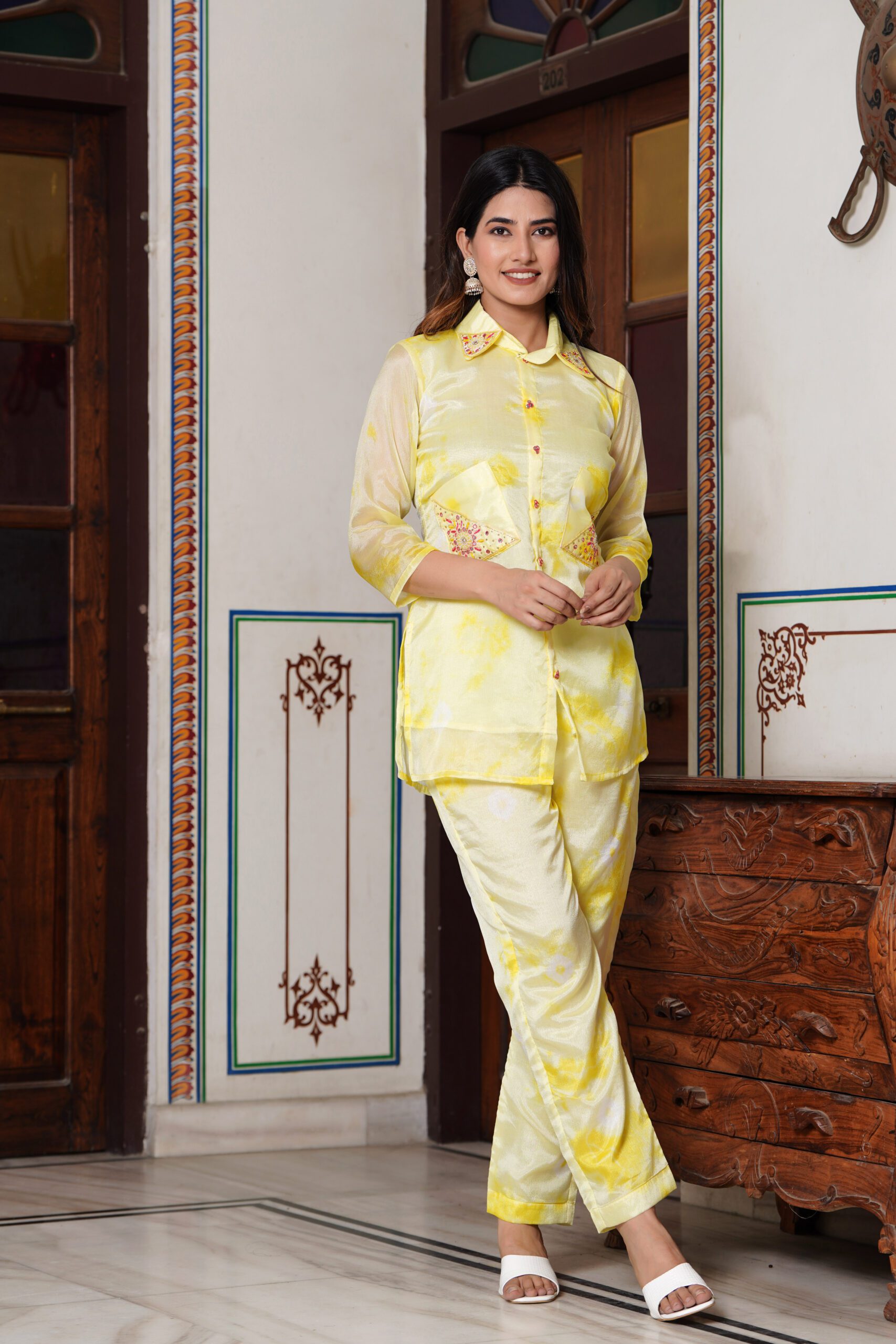 Lemon Boho Bloom Co-ords