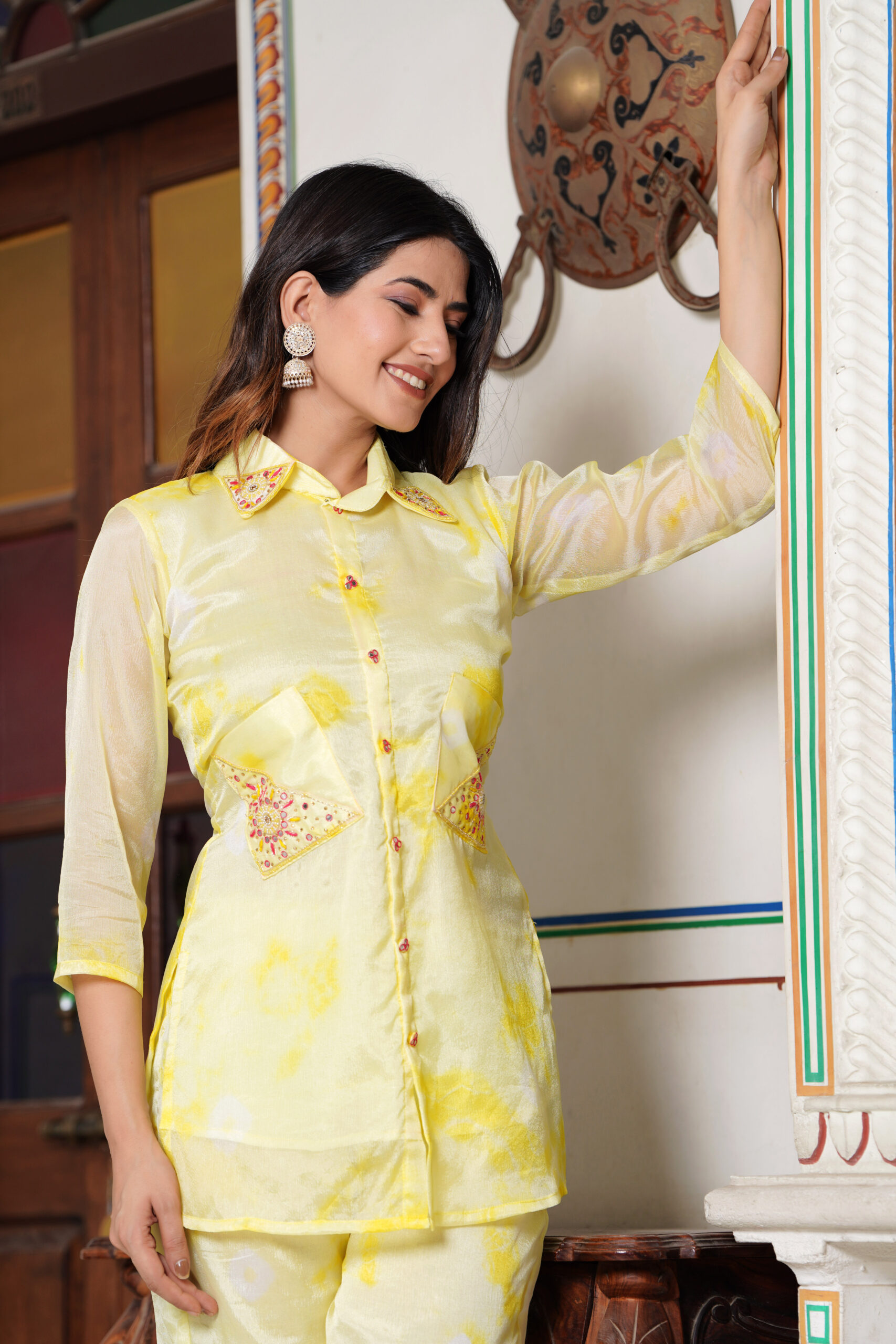 Lemon Boho Bloom Co-ords - Image 5