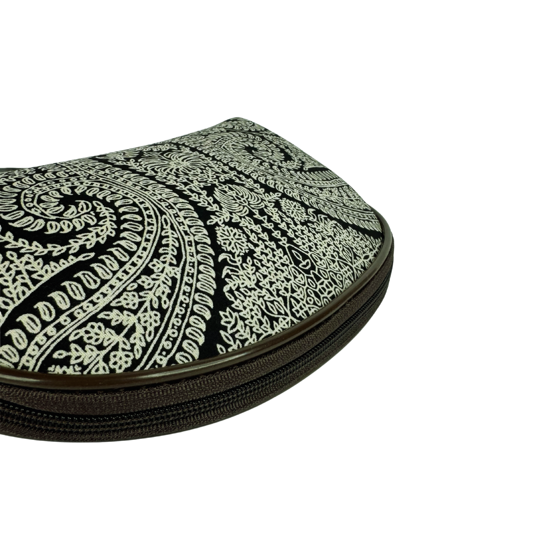 LABEL BANDHANI- 8771 HANDBLOCK PRINTED MAKEUP POUCH - Image 2