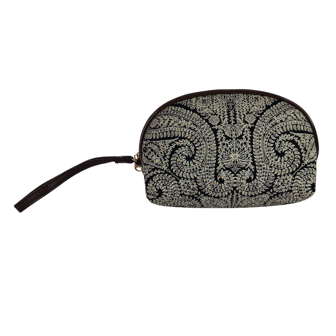 LABEL BANDHANI- 8771 HANDBLOCK PRINTED MAKEUP POUCH